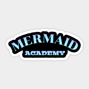 Mermaid t-shirt design Sticker